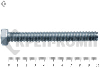 Болт полная резьба, цинк DIN933 14х100 пр.5,8 (190шт)