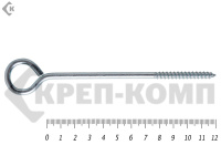 Шуруп с кольцом 6х120 (10шт)