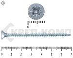 Саморез белый цинк POZY 5х 70 Фасовка (200шт) – фото